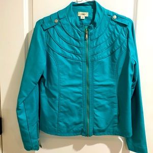 Faux leather Moto jacket